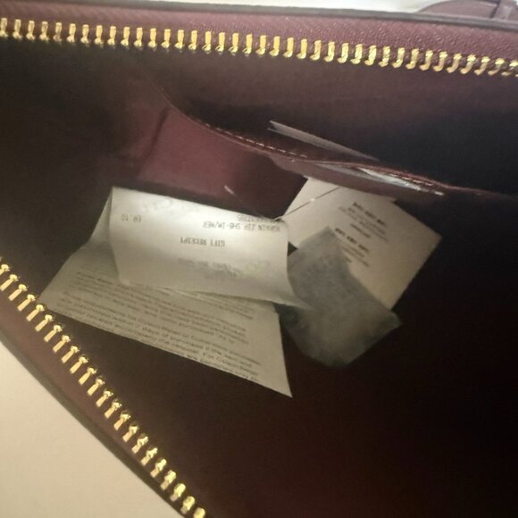 coach Zip Top Shoulder Bag cw390 - Picture 5 of 6